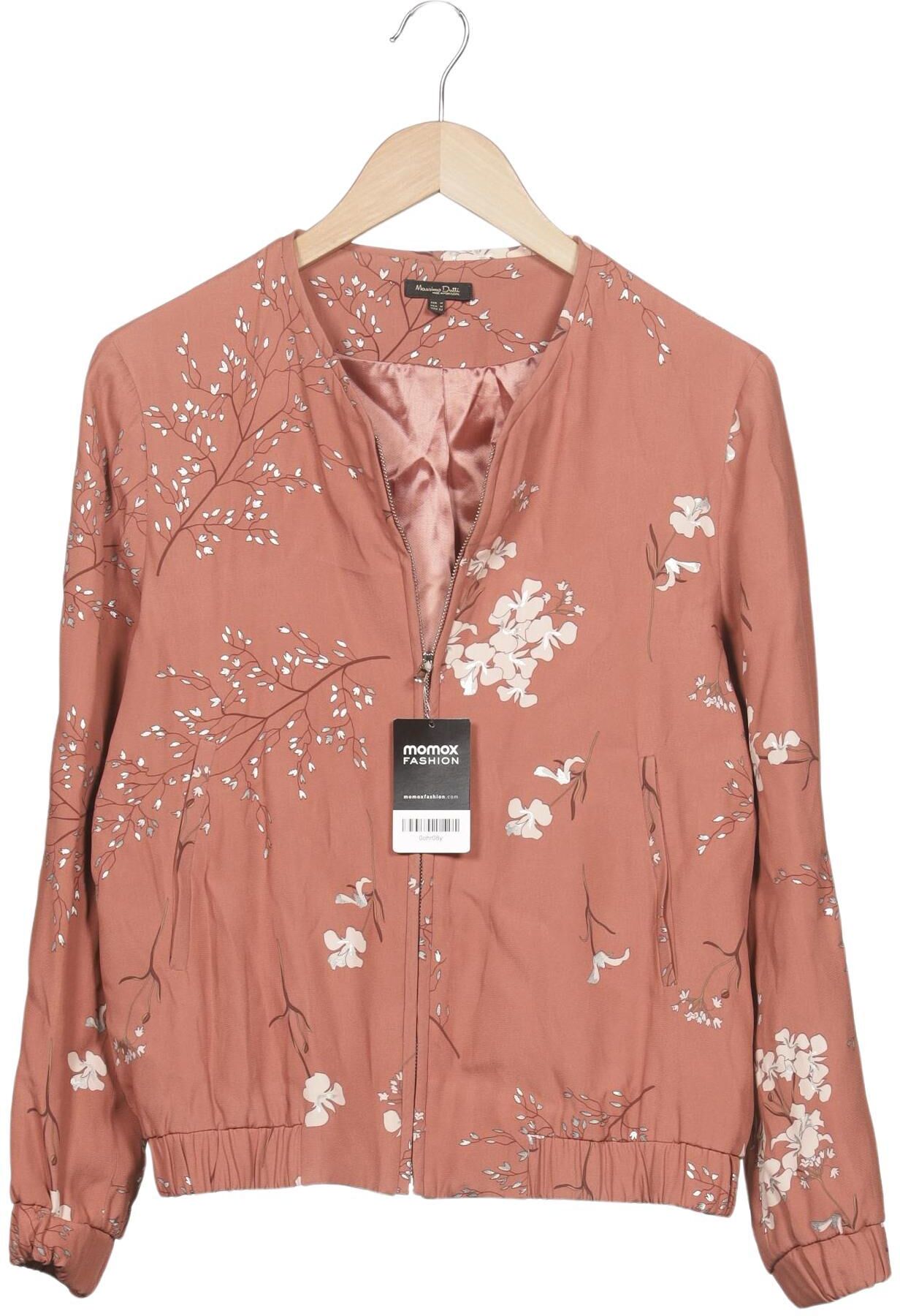 Massimo Dutti Damen Jacke, Pink, Gr. M, Viskose - Second Hand