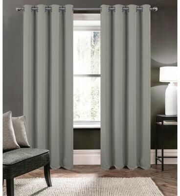 RT Designer Collection Oakley Embossed Privacy Window Curtain