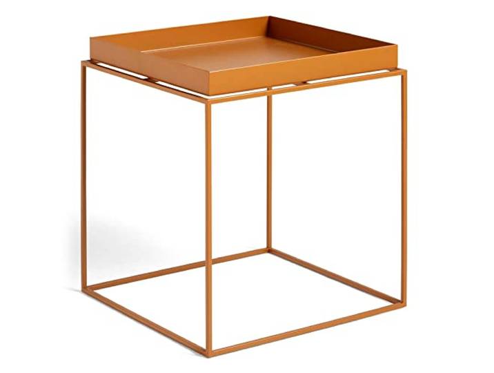 Hay Tray Table Medium Beistelltisch, Stahl, Toffee, 44cm