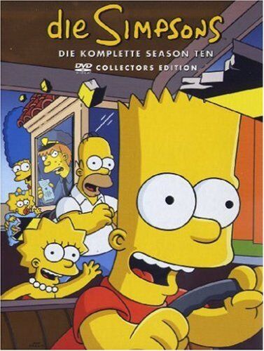 Matt Groening - Die Simpsons - Die komplette Season 10 (Collector's Edition, 4 DVDs) - Preis vom 13.10.2026 11:25:28 h