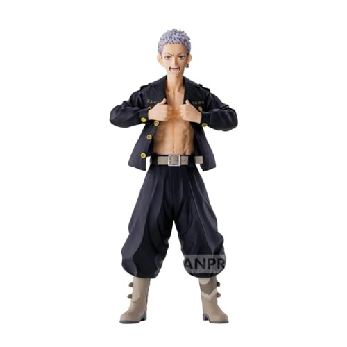 BanPresto Tokyo Revengers Takashi Mitsuya Statue Versie A Figuur 17 cm