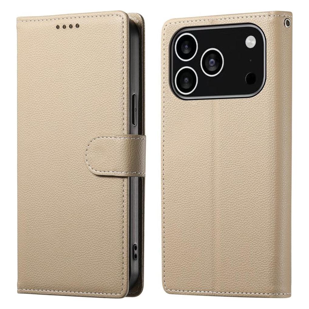 Cover-Discount Leder Etui Hülle Struktura Design (Apple iPhone 17 Pro, Apple iPhone 18 Pro) (61210662)