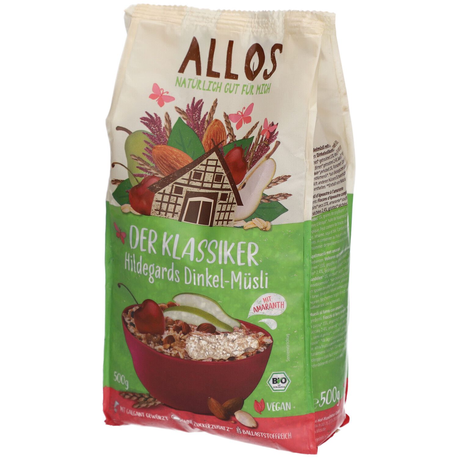 Allos Bio Hof-Müsli, Hildegards 500 g Müsli