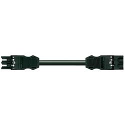 WAGO 771-9993/007-301 Netz-Anschlusskabel Netz-Buchse - Netz-Stecker Gesamtpolzahl: 3 Schwarz 3 m 1 St.