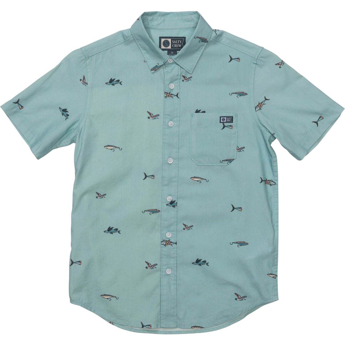 Salty Crew Crew Boys SS Woven seaside (SEASD) S 21035161Y-SEASD-S