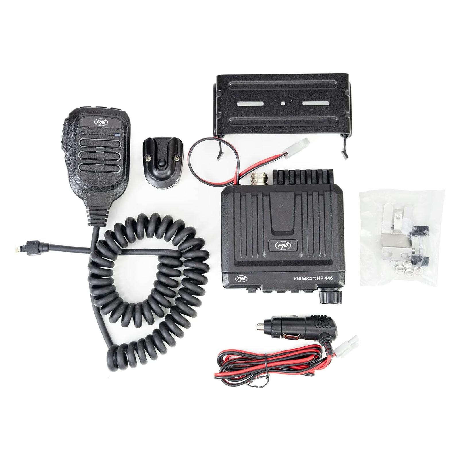 PNI UHF-Radio Escort HP 446, 199 Kanäle, ASQ 9 Stufen, Scan, Dual Watch, CTCSS-DCS, Leistung 0,5 W b (HP 446)
