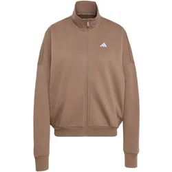 adidas 3-Streifen Studio Trainingsjacke Damen KY1910 - earth strata XL