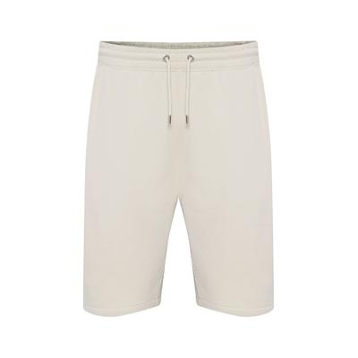 Sweatshorts SOLID "Sweatshorts SDBrenden", Herren, Gr. L, N-Gr, beige (oatmeal), Obermaterial: 100% Baumwolle CO., Hosen Sweatshorts