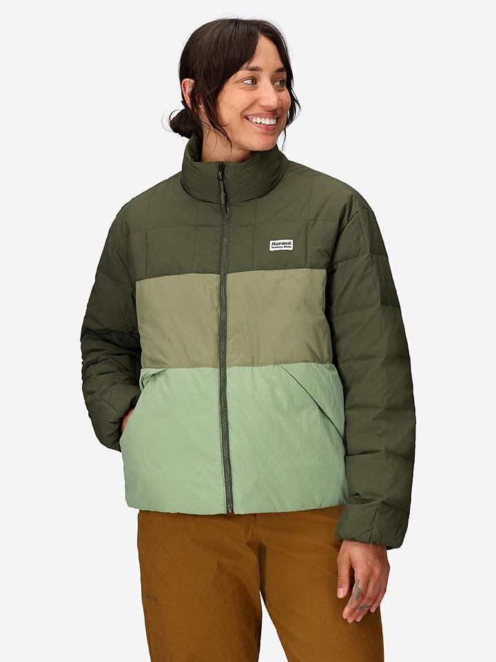 Marmot Steppjacke "Ares" in Khaki/ Grün - XS