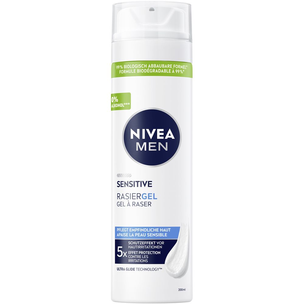 Nivea MEN Sensitive Rasiergel 200 ml