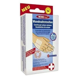 Wundnahtstreifen Steril Pflaster Heftpflaster Nahtstreifen Wundverschluss Weiß