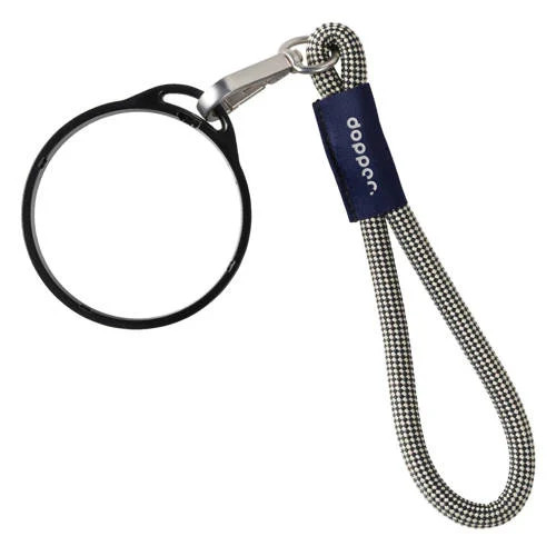 Dopper Wrist Cord Black Mug Ring - Sandy Black