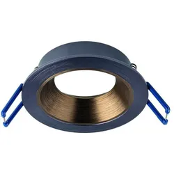 Rutec ALU11213 Einbauring MixMi, schwenkb.,ru, Aluminium schiefer/grünbronze