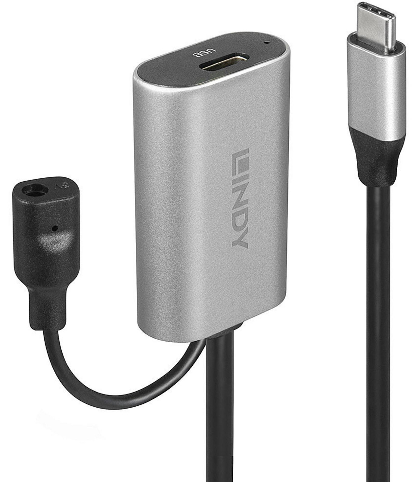 Lindy USB 3.1 Actieve Verlenging USB-C naar USB-C M/V 5m