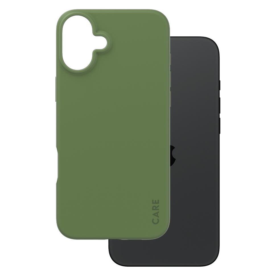 PanzerGlass CARE Fashionable Case Green iPhone '24 6.7" (Apple iPhone 16 Plus) (1407)