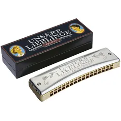 Hohner Unsere Lieblinge 32 G - Wiener Oktav-Mundharmonika