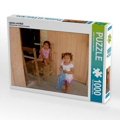 CALVENDO Puzzle spielen mit Müll | 1000 Teile Lege-Größe 64x48cm Foto-Puzzle für glückliche Stunden