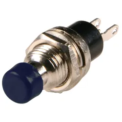 T 113A SW - Miniatur-Drucktaster 0,5A-24VAC, 1x (Ein), sw