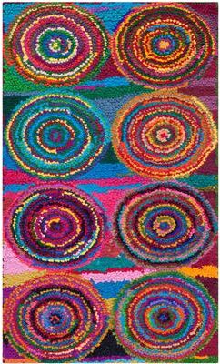 SAFAVIEH Handmade Nantucket Shino Contemporary Cotton Rug