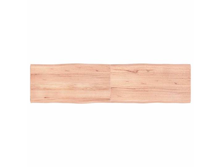 vidaXL Tischplatte 160x40x(2-4) cm Massivholz Behandelt Baumkante