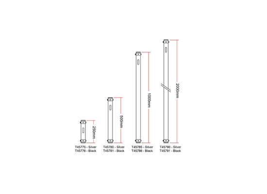 Doughty T45786 modularer Drop Arm Verlängerung