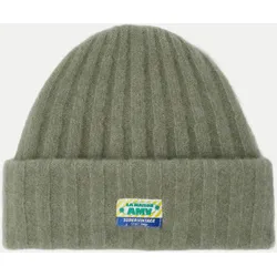 Unisex-Mütze mit Alpaka-Anteil Grün