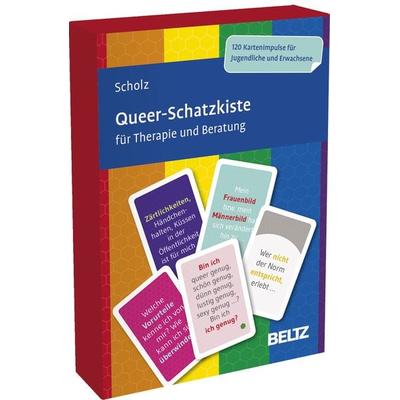 Queer-Schatzkiste für Therapie und Beratung, Sonstige von Falk Peter Scholz, Beltz Verlagsgruppe GmbH & Co. KG