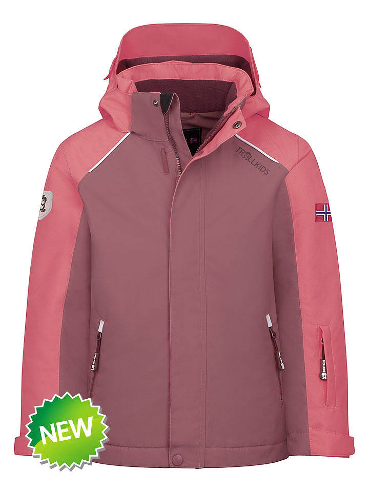 Trollkids Ski-/ Snowboardjacke "Holmenkollen Pro" in Rosa - 140