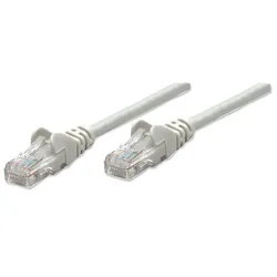 Intellinet Netzwerkkabel, Cat6, U/UTP, CCA, Cat6-kompatibel, RJ45-Stecker/RJ45-Stecker, 7,5 m, grau