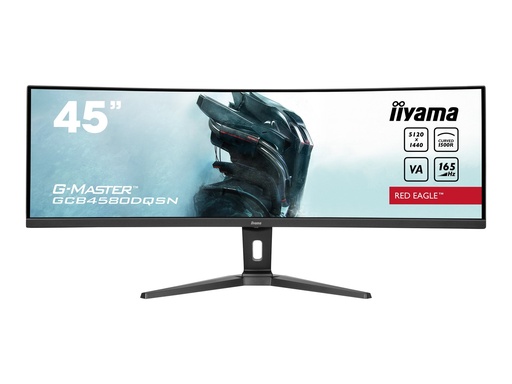 Iiyama G-MASTER Red Eagle GCB4580DQSN-B1 - LED-Monitor - Gaming - gebogen - 113 cm (44.5") (GCB4580DQSN-B1)