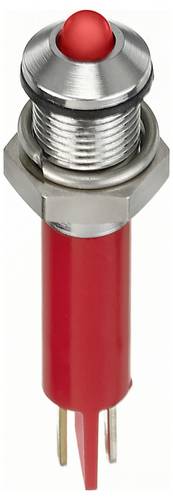 APEM Q8P1CXXR12E LED-Signalleuchte Rot Prominent 80 mcd