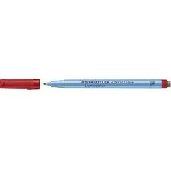 Staedtler Folienstift Lumocolor correctable 305 F-2 0,6mm rot