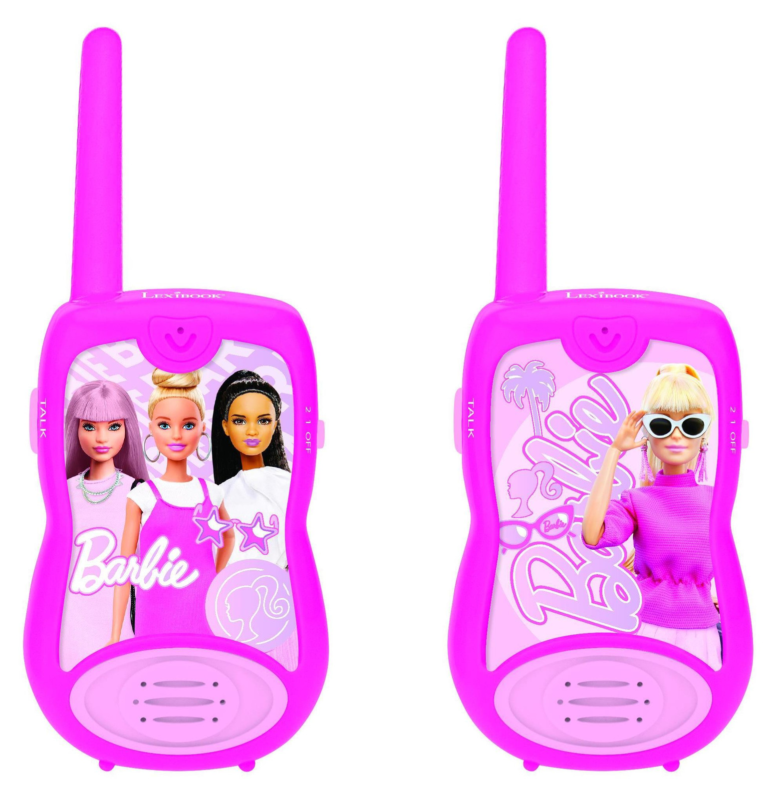 Lexibook Walkietalkies Barbie-thema met 200 meter bereik