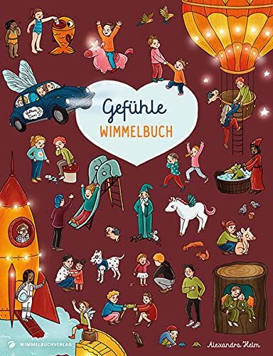 Alexandra Helm - Gefühle Wimmelbuch: Geschichten über Gefühle in Bildern ab 2 Jahre - Preis vom 06.10.2026 07:26:00 h