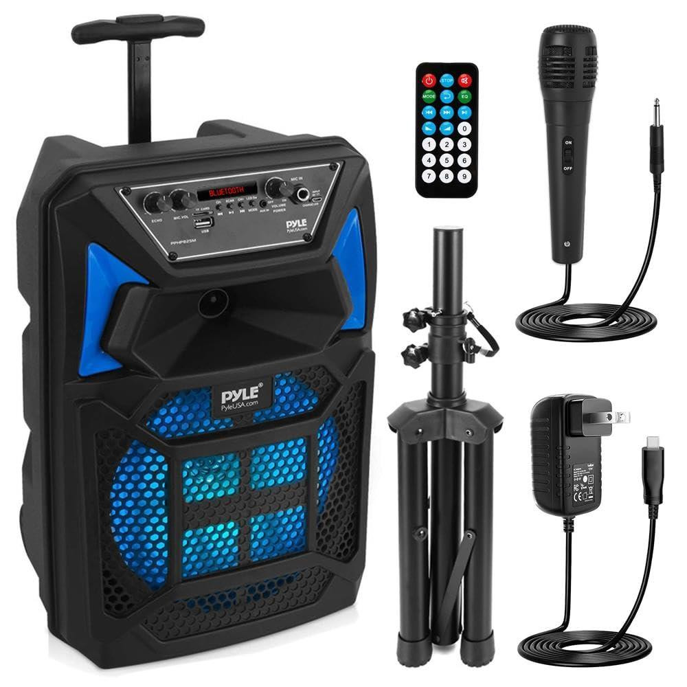 Pyle Draagbaar Bluetooth PA-systeem – 400W Bluetooth-luidspreker voor buiten