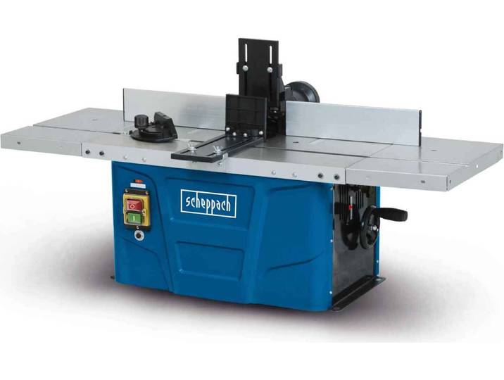 Scheppach Fraiseuse HF50 Fraiseuse de table puissance 1500W pinces de serrage de 6\,8 à 12mm hauteur de broche réglable max. 40mm vitesse variable