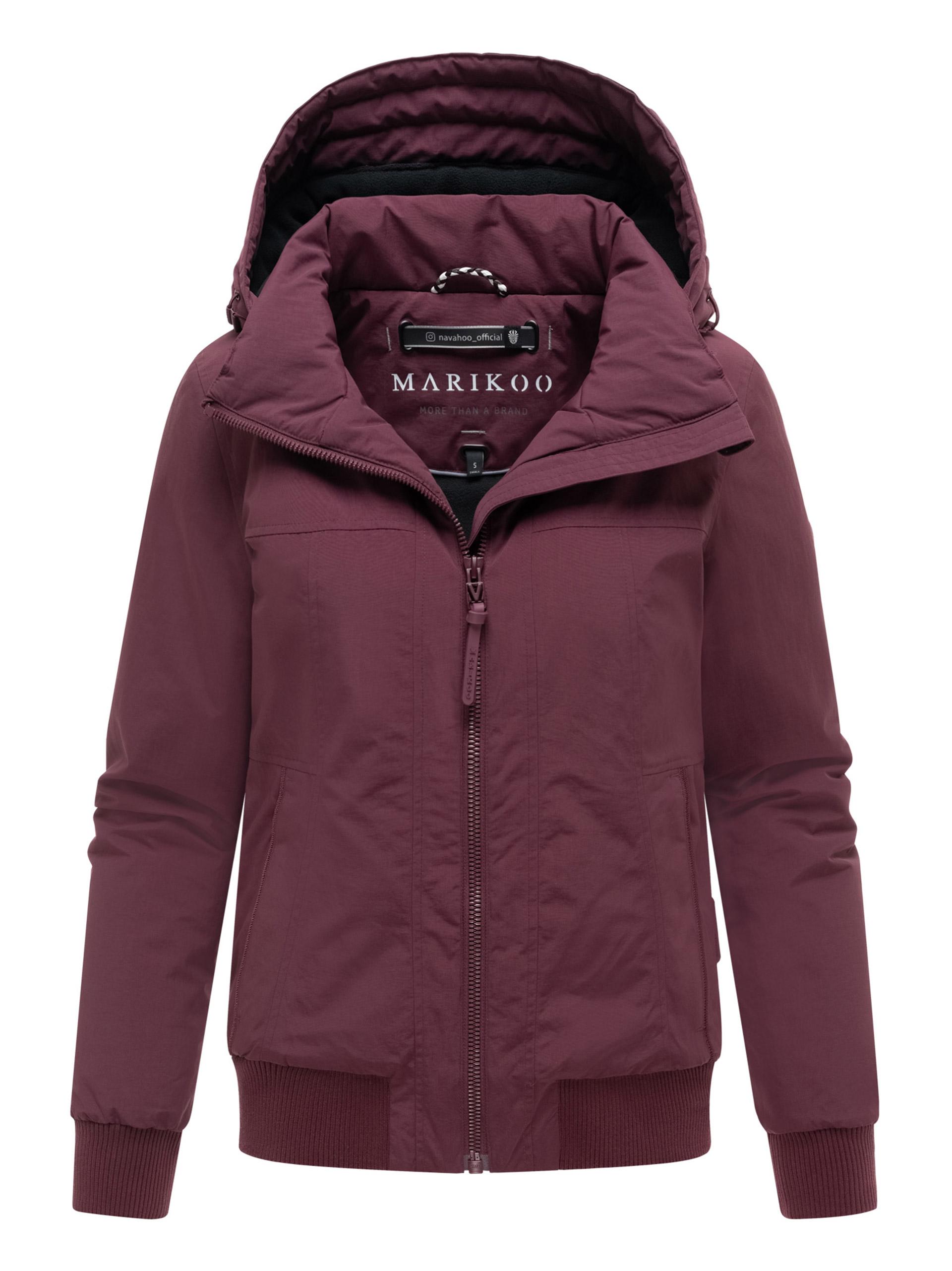 Marikoo Damen Winterjacke Mooni mit Fleecefutter