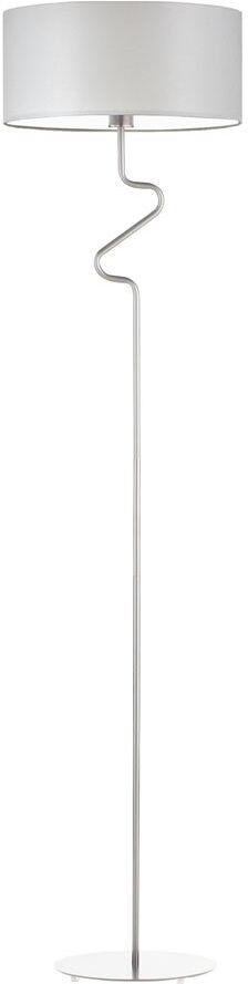 Fairmont Park Esmerelda 166 H cm Traditional Floor Lamp Light Grey/Light Grey 166cm H X 40cm W X 40cm D