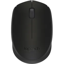 Logitech M171 kabellose, komfortable opt. Maus, schwarz mit langer Lebensdauer, für Links- und Rechtshänder