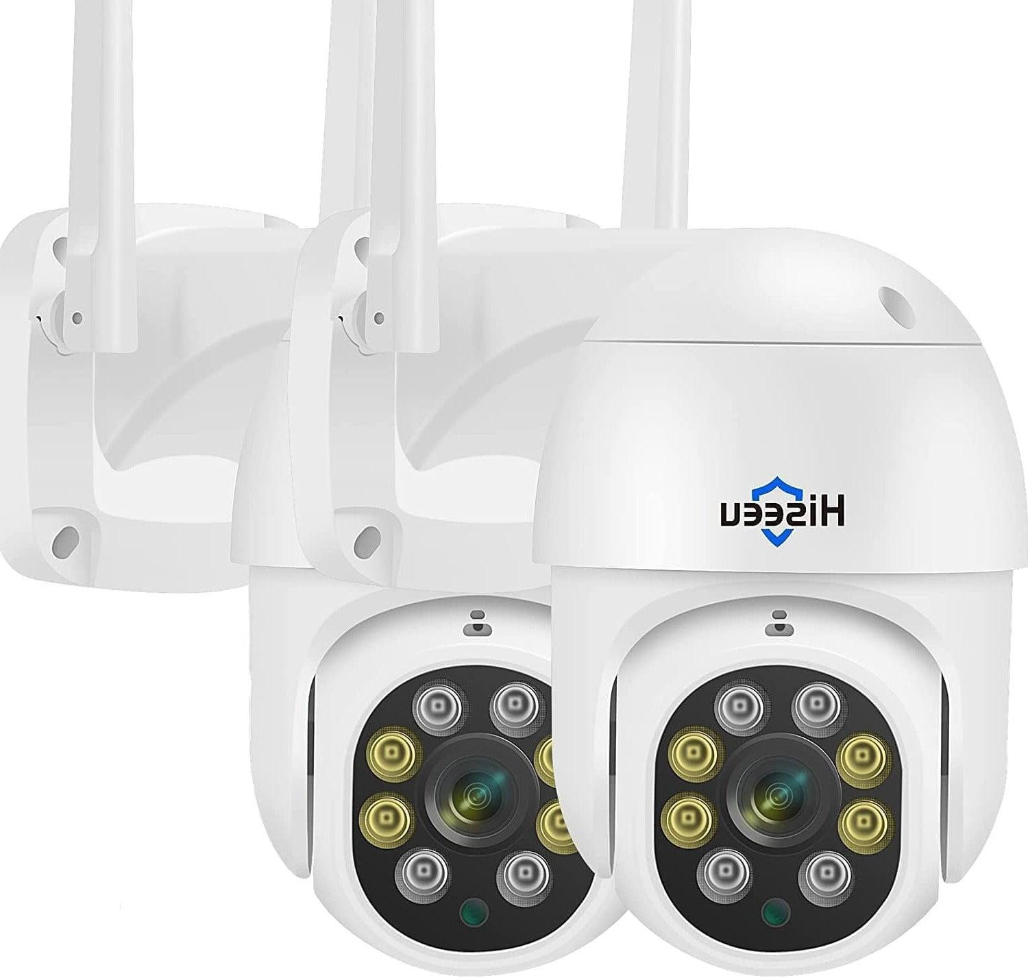 Selius Beveiligingscamera Buiten - PTZ Wifi Bewakingscamera met 5MP Resolutie