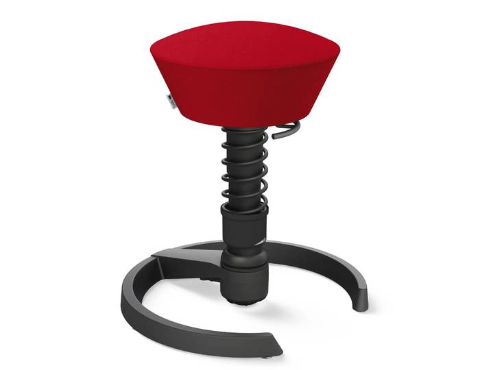 AERIS SWOPPER MIT GLEITER - Swopper Standard Gestell Schwarz Rot