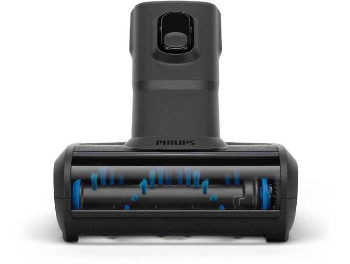 PHILIPS Mini-Turbobürste FC8078/01 , schwarz, B:15cm H:20cm T:15cm, Staubsaugerdüsen, ideal zum Entfernen von Tierhaaren, Mini-Turbobürste