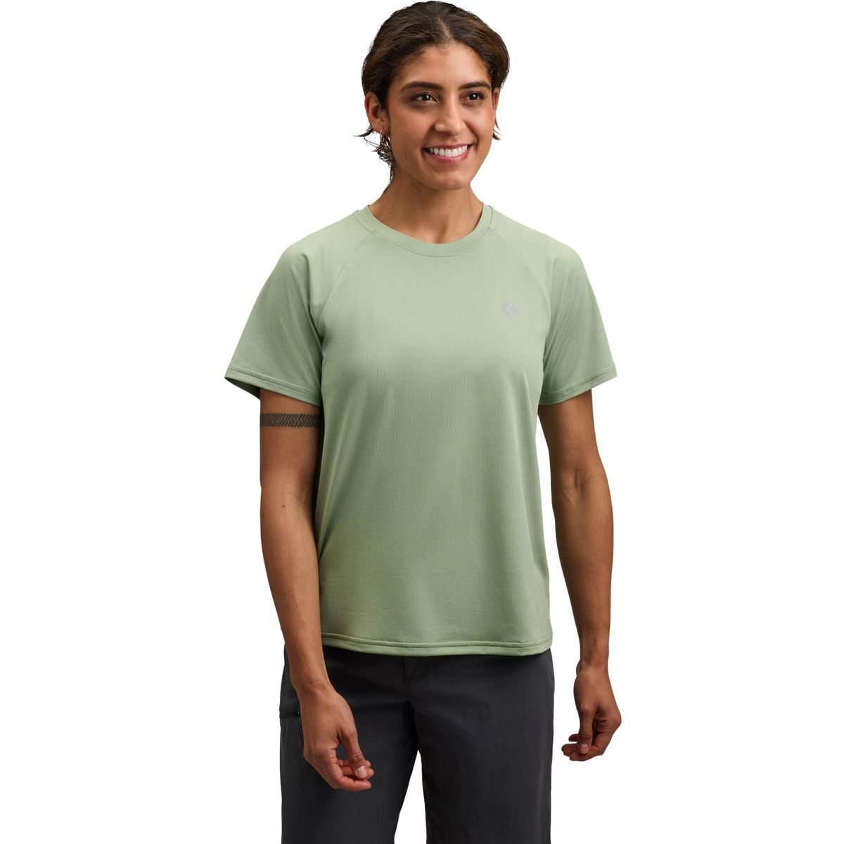 Black Diamond W Lightwire SS Tee desert sage (3057) XSM AP7520333057XSM1