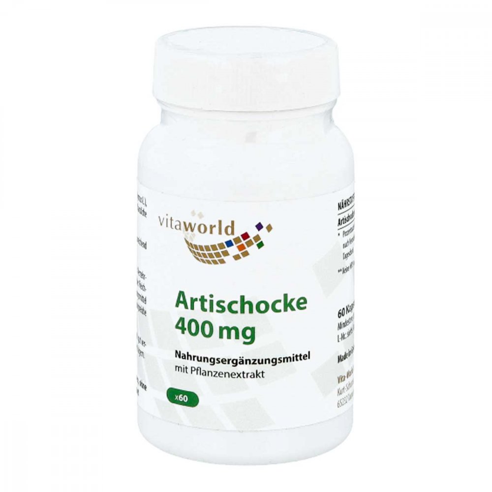Vita World GmbH Artischocke 400 mg Kapseln 07140460