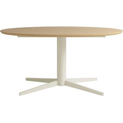 Esstisch "FEVIK", eichefarbig bianco, eichefarbig bianco, eichefarbig bianco, B:160cm H:76cm T:90cm, SCHÖNER WOHNEN-KOLLEKTION, Tische, Esstisch, in 160 cm oder 200 cm, mit Schweizer Kante und Stativuntergestell