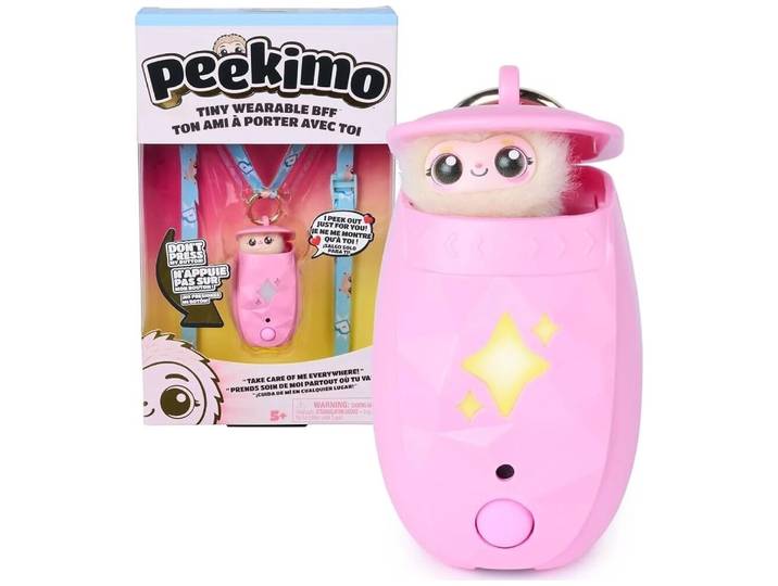 Spinmaster Peekimo interaktiver tragbarer Bff, Zufallsauswahl