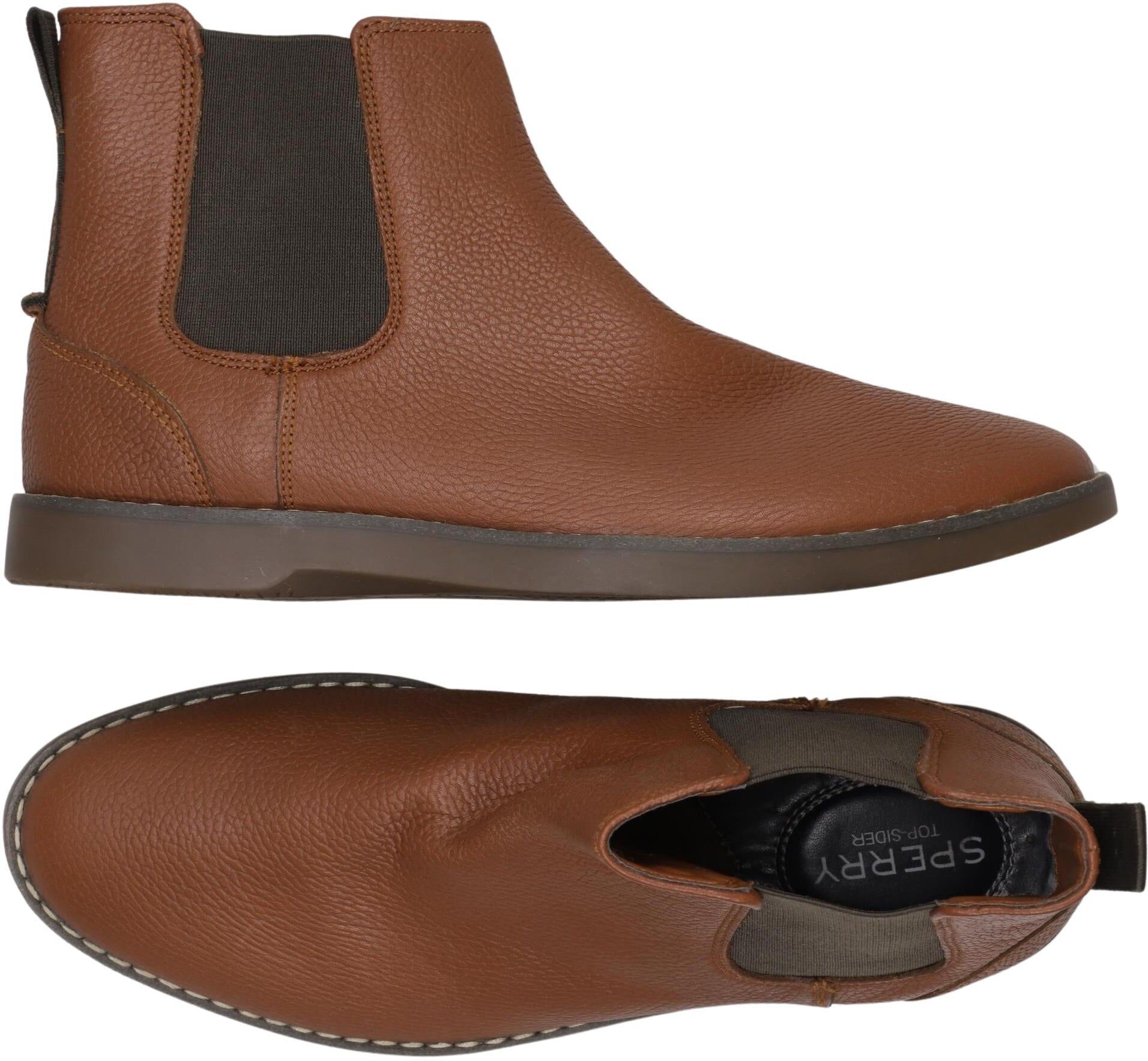 Sperry Top Sider Herren Stiefel, Braun, Gr. EU 40 (US 7), Leder - Second Hand
