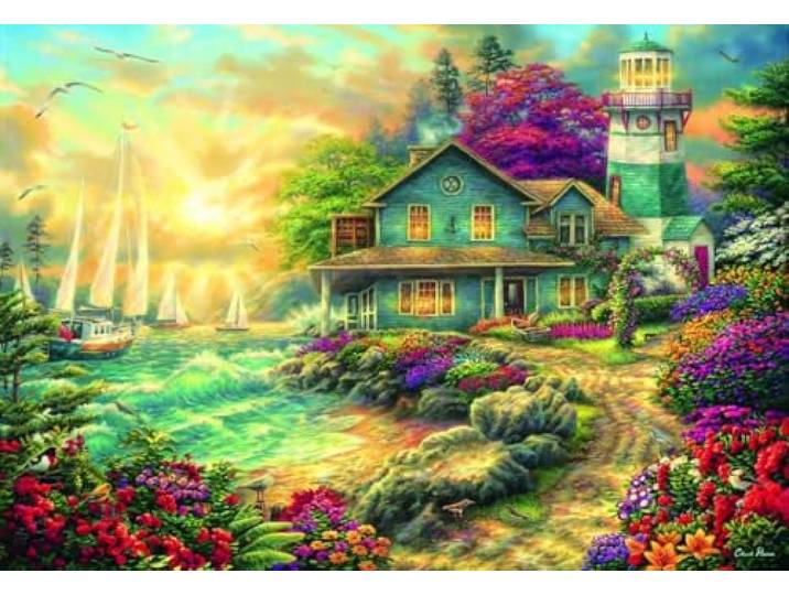 Grafika puzzel Sunrise by the Sea - 1000 stukjes
