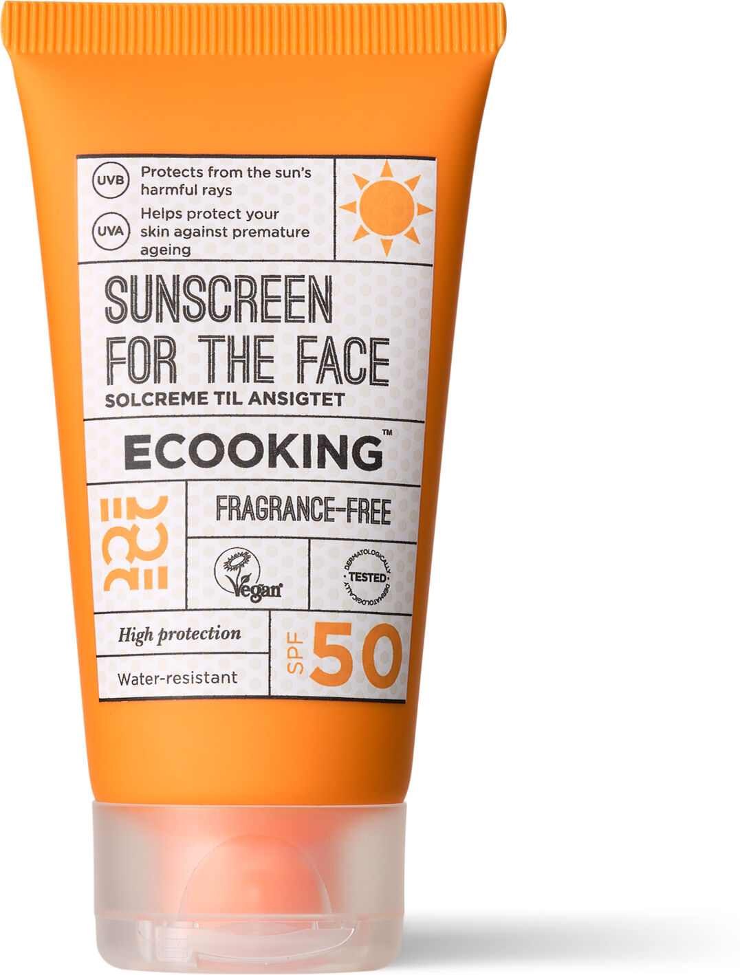 ECOOKING Sunscreen For The Face SPF 50 50 ml