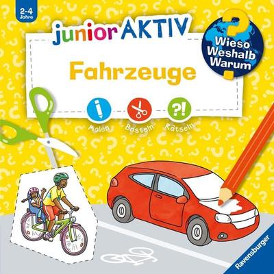 Wieso? Weshalb? Warum? junior AKTIV - Fahrzeuge, Taschenbuch von , Ravensburger Verlag GmbH, 978-3-473-60057-1